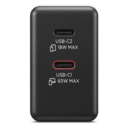 Lenovo 40AW065BEU adaptateur de puissance & onduleur Intérieur & extérieur 65 W Noir