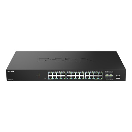 D-Link DMS-1250-28 E commutateur réseau Géré L2 2.5G Ethernet (100 1000 2500) Noir