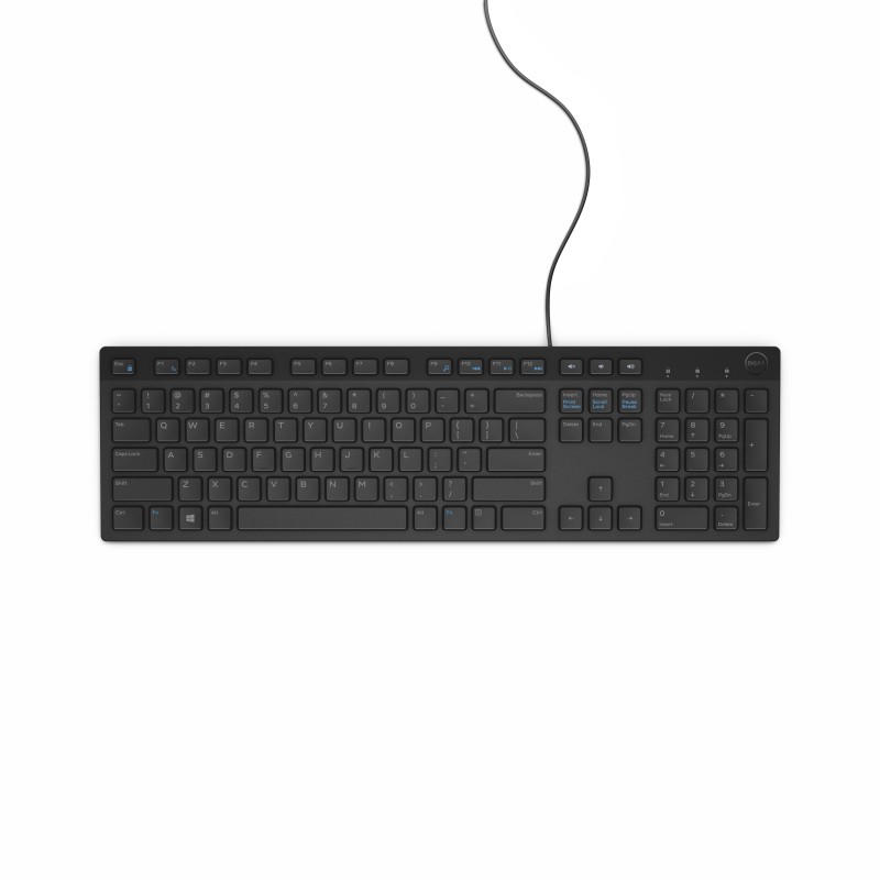 DELL kabelgebundene Tastatur – KB216 - deutsch (QWERTZ) - schwarz