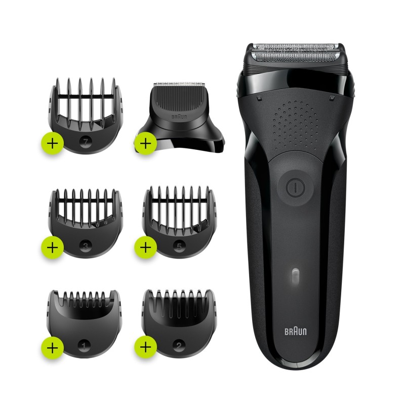 Braun Series 3 300BT Rotation shaver Trimmer Black