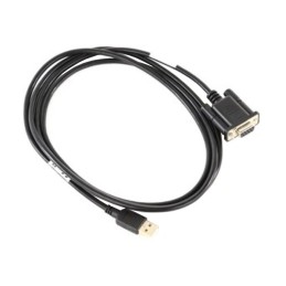 Motorola CBL-58926-06 Serien-Kabel Schwarz 2,7 m USB Typ-A DB-9