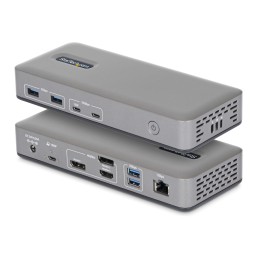 StarTech.com 199UE-USBC-DOCK laptop dock port replicator Wired USB 3.2 Gen 2 (3.1 Gen 2) Type-C Gray