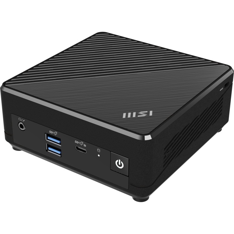 MSI Cubi N ADL S-254AT Intel® N N200 4 GB DDR4-SDRAM 128 GB SSD Windows 11 Pro Mini PC Nero