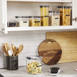 DYMO Etiquetas duraderas D1 auténticas de | Impresión blanca sobre cinta negra | 12 mm x 3 m | Cinta de etiquetado para