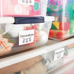 DYMO ® Authentic LabelWriter™ Multi-Purpose Labels | 54 mm x 70 mm | Self Adhesive | Roll of 320 Easy-Peel Labels | for