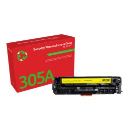 Toner rigenerato Everyday™ di Xerox Giallo compatibile con HP 305A (CE412A), Capacità standard