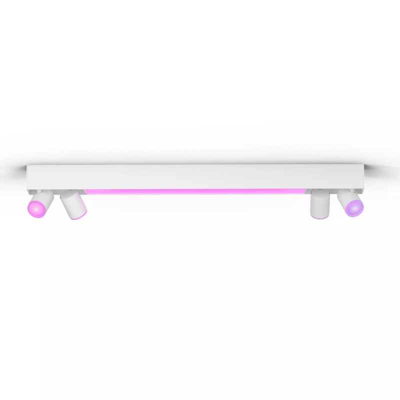 Philips Hue White and Color ambiance Set 4 faretti a soffitto Centris