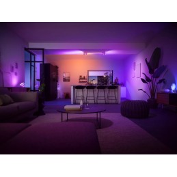 Philips Hue White and Color ambiance Plafón Centris de cuatro focos