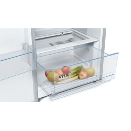 Bosch Serie 4 KSV36VLDP frigorifero Libera installazione 346 L Acciaio inox