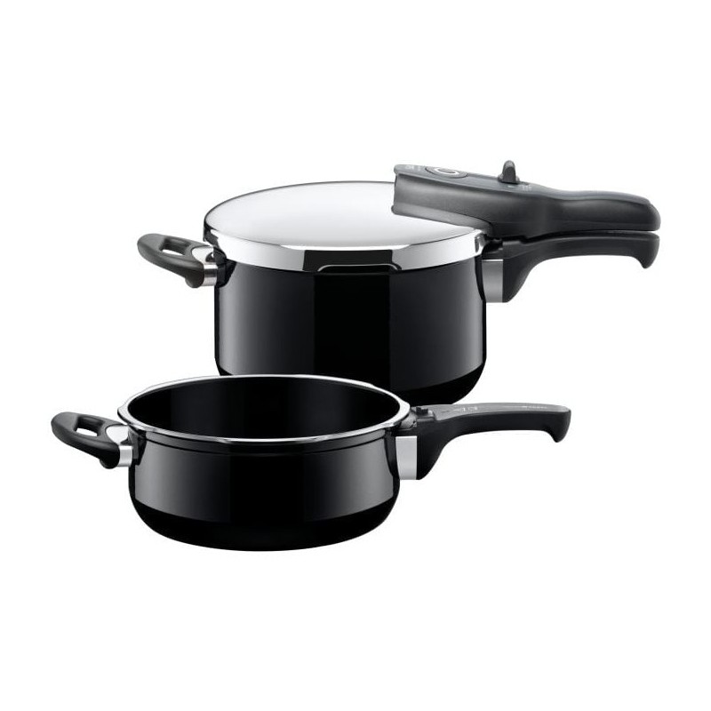 WMF 32.0101.4867 stovetop pressure cooker 7.5 L Black