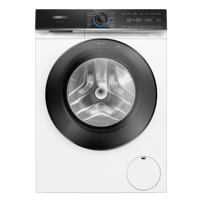 Siemens iQ700 WG44B2071 machine à laver Charge avant 9 kg 1400 tr min Blanc