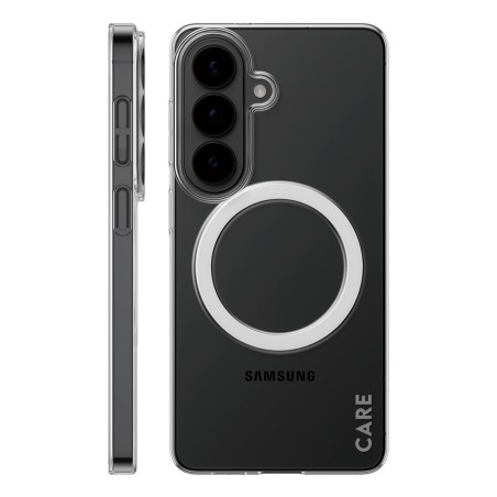 PanzerGlass CARE™ by ® SL1M Case Transparent w. Qi Samsung Galaxy S26 mobile phone case 6.3" Cover