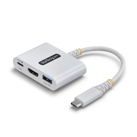 StarTech.com Adattatore Multiporta USB-C a HDMI con Ricarica PD 140W, HDMI 4K 60Hz, Hub USB 5Gbps, Mini Dock per MacBook, Dell,