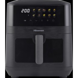 Hisense HAF2100DCD Unique 7,7 L 2100 W Friteuse d’air chaud Noir