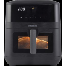 Hisense HAF2100DCD Sencillo 7,7 L 2100 W Freidora de aire caliente Negro