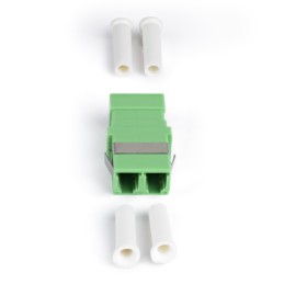 StarTech.com DUPLEXLCAPCNOF fiber optic adapter LC APC 10 pc(s) Green