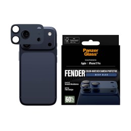 PanzerGlass ® Fender Camera Protector Deep Blue iPhone 17 Pro Clear screen protector Apple 1 pc(s)