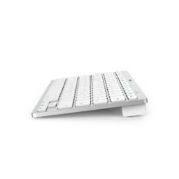 Hama KEY4ALL X510 keyboard Office Bluetooth QWERTZ German Silver, White