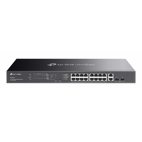 TP-Link Omada ES220GMP switch Gestionado L2 Gigabit Ethernet (10 100 1000) Energía sobre Ethernet (PoE) Negro