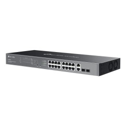 TP-Link Omada ES220GMP Netzwerk-Switch Managed L2 Gigabit Ethernet (10 100 1000) Power over Ethernet (PoE) Schwarz
