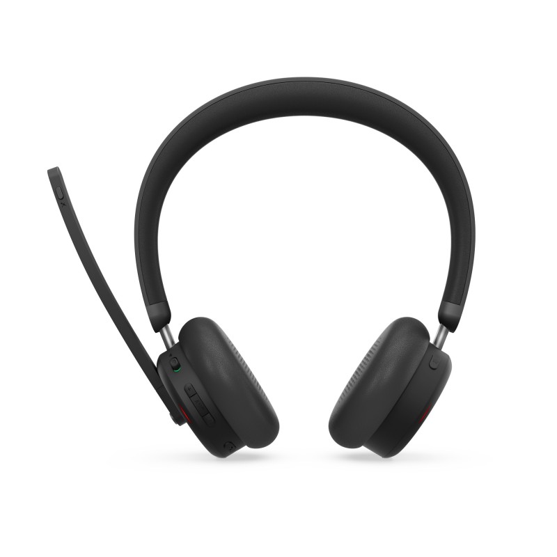 Lenovo 6550 Kopfhörer Kabellos Kopfband Büro Callcenter USB Typ-C Bluetooth Schwarz