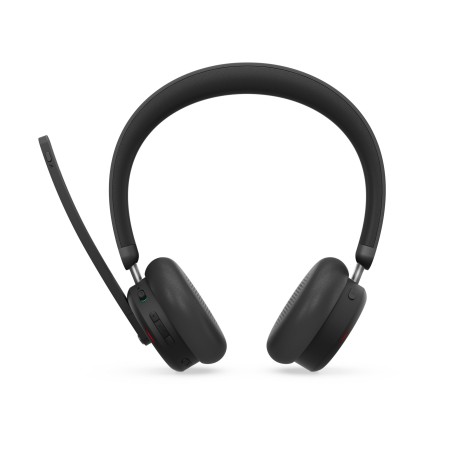 Lenovo 6550 Kopfhörer Kabellos Kopfband Büro Callcenter USB Typ-C Bluetooth Schwarz