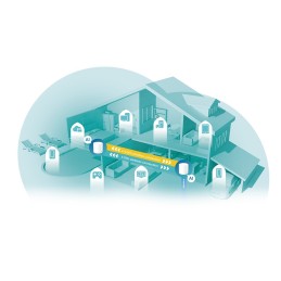 TP-Link Deco X60 Dual-band (2.4 GHz 5 GHz) Wi-Fi 6 (802.11ax) Bianco 2 Interno