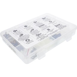 InLine 77789B mounting kit Multicolor Metal, Plastic