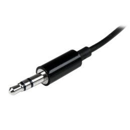 StarTech.com Adaptador Divisor Splitter de Auriculares Mini-Jack 3,5mm 3 pines Estéreo Macho a 2x Hembra