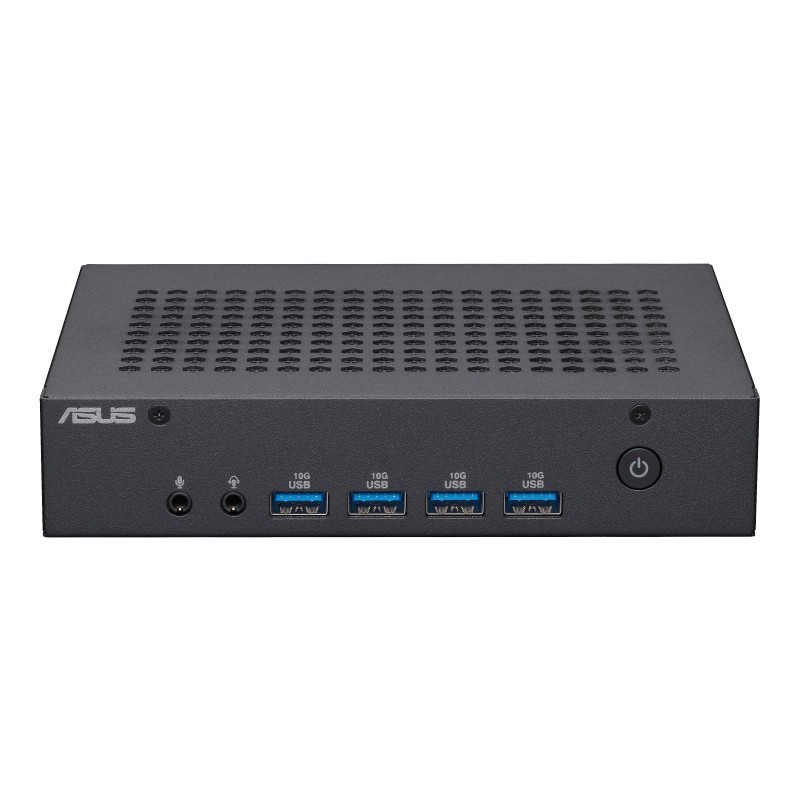 ASUS ExpertCenter PN43-SN100AD Intel® N N100 4 GB DDR4-SDRAM 128 GB SSD Windows 11 Pro Mini PC Mini-PC Schwarz