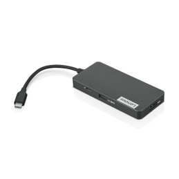 Lenovo GX90T77924 laptop dock port replicator Wired USB 3.2 Gen 1 (3.1 Gen 1) Type-C Gray