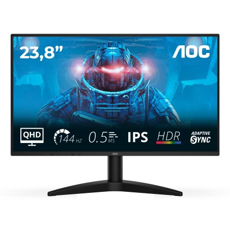 AOC B3 Q24B36X Computerbildschirm 60,5 cm (23.8") 2560 x 1440 Pixel Quad HD LED Schwarz
