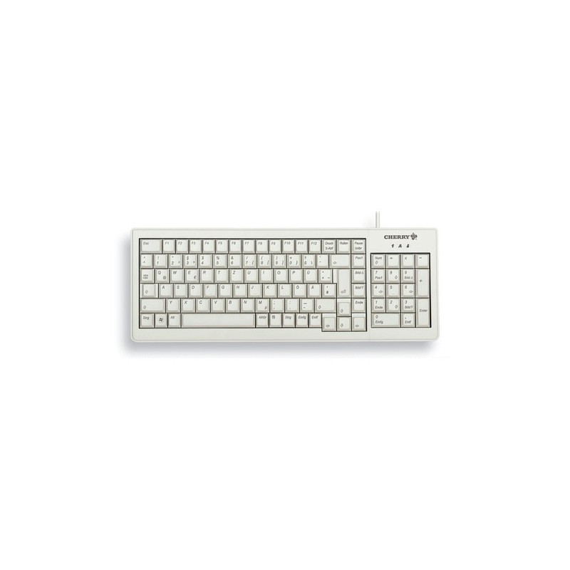 CHERRY XS G84-5200LCMCH-0 clavier Maison USB Suisse Gris