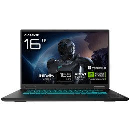 GIGABYTE GAMING A16 3VHK3DE894SH ordenador portatil AMD Ryzen™ 7 260 Portátil 40,6 cm (16") WUXGA 16 GB DDR5-SDRAM 1 TB SSD