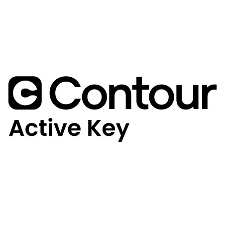 Contour Design Active Key AK-C4110 clavier Industriel USB Allemand Noir