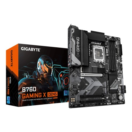 GIGABYTE B760 GAMING X GEN5 Placa Base – Compatible con procesadores Intel Core 14ª generación, VRM de 8+1+1 fases, hasta 5600