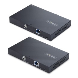 StarTech.com 4-Port USB 3.0 Extender über Ethernet bis zu 100m über Cat6a   Cat7   Cat8 RJ45 Kabel, Erweiterung für entfernte