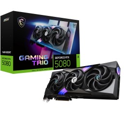 MSI GAMING GEFORCE RTX 5080 16G TRIO OC graphics card NVIDIA 16 GB GDDR7