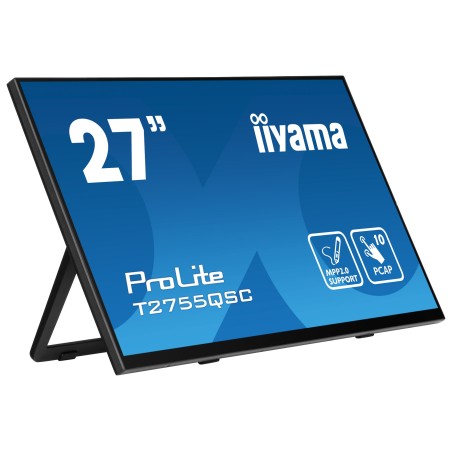 iiyama ProLite T2755QSC-B1 computer monitor 27" 2560 x 1440 pixels Quad HD LCD Touchscreen Black