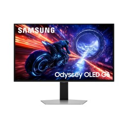 Samsung G60SF Computerbildschirm 68,6 cm (27") 2560 x 1440 Pixel Quad HD OLED Silber