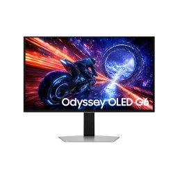 Samsung G60SF Computerbildschirm 68,6 cm (27") 2560 x 1440 Pixel Quad HD OLED Silber