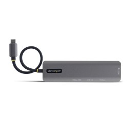 StarTech.com Adattatore USB-C a HDMI Multiport con Power Delivery 140W, 4K 60Hz, Hub USB 10Gbps, Mini Dock Tipo-C per MacBook,