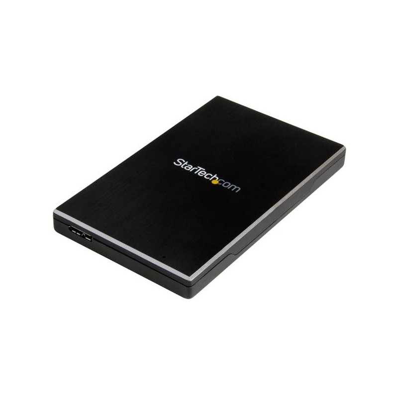 StarTech.com S251BMU313 storage drive enclosure HDD SSD enclosure Black 2.5"