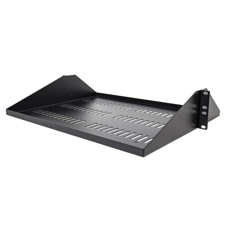StarTech.com Estante Ventilado 2U para Rack de Servidores - Bandeja Universal Voladiza para Montaje en Rack de 19" - Capacidad