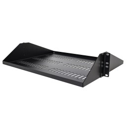 StarTech.com SHELF-2U-14-CENTER-V rack accessory Rack shelf