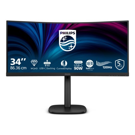 Philips Serie 3000 34B2U3600C 00 Monitor PC 86,4 cm (34") 3440 x 1440 Pixel Wide Quad HD LCD Nero