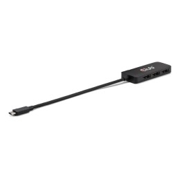 CLUB3D CSV-1553 interface hub USB Type-C Black