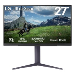 LG 27GS85QX-B pantalla para PC 68,6 cm (27") 2560 x 1440 Pixeles Quad HD LCD Negro