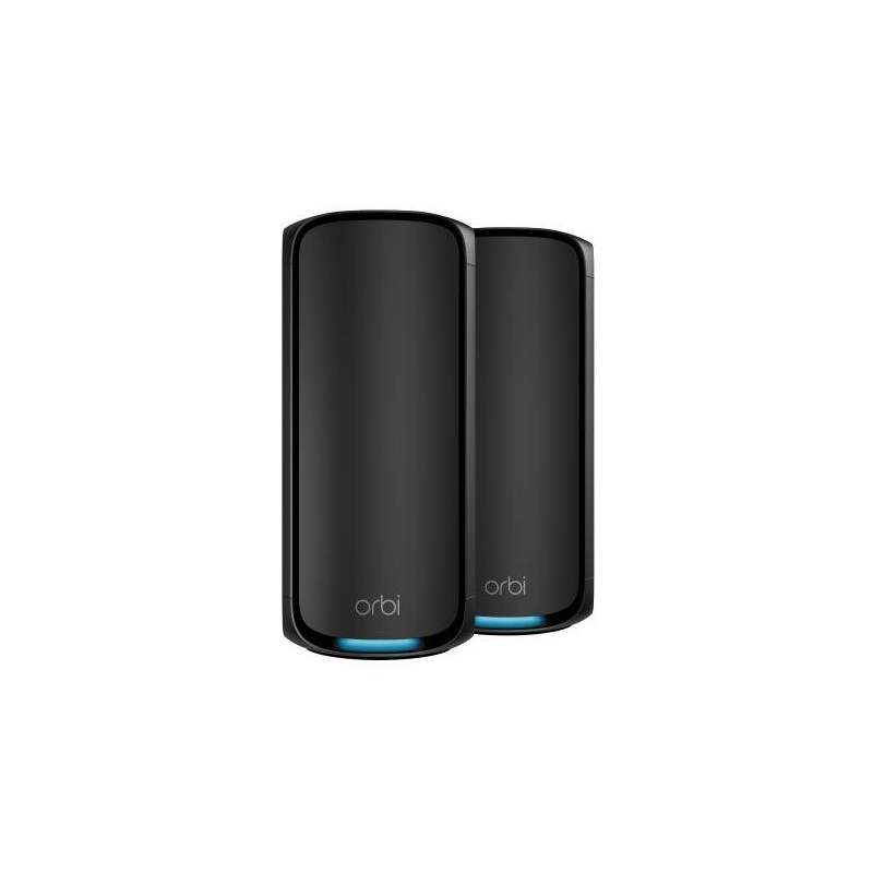 NETGEAR Orbi 970 Series Quad-Band WiFi 7, 2-Pack Quad-band (2.4 GHz   5 GHz-1   5 GHz-2   6 GHz) Wi-Fi 6 (802.11ax) Schwarz 3
