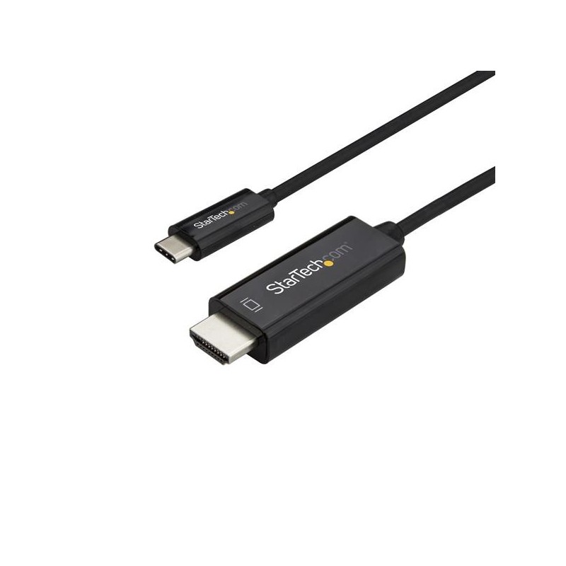 StarTech.com 2m USB-C auf HDMI Kabel - 4K 60Hz USB Typ C zu HDMI 2.0 Video Adapterkabel - Thunderbolt 3 kompatibel - Laptop zu